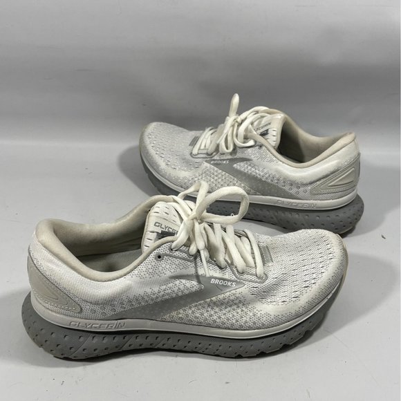 Brooks Shoes - Brooks Womens Glycerin 19 Sneakers 7.5 White